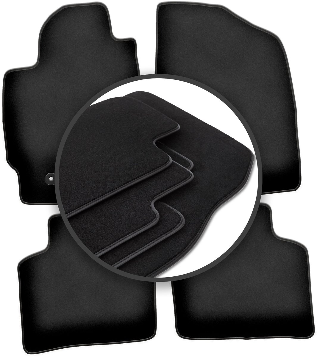 Premium automatten voor: Toyota Prius II hatchback (2003-2010)