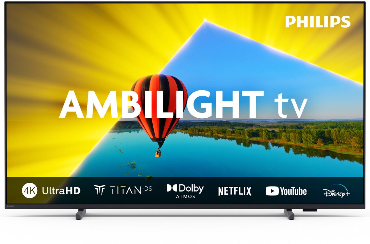 Bol.com Philips 43PUS8079/12 - 43 inch - 4K LED - 2024 aanbieding
