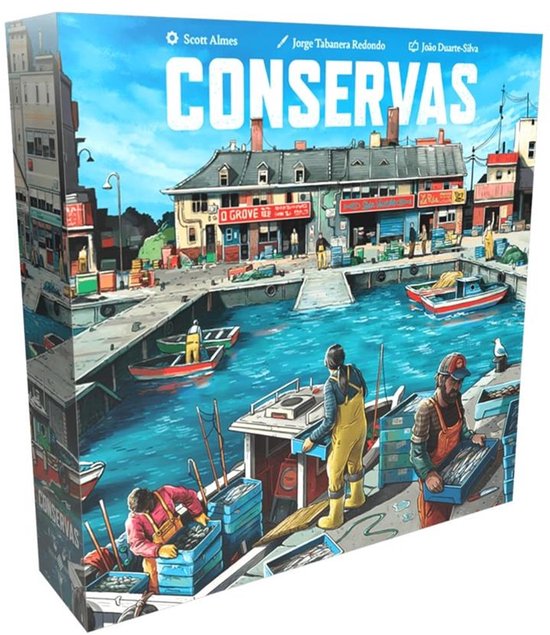 Foto: Conservas bordspel solo spel met 12 scenario s duurzaamheid strategie engels