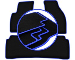 CARLUX-BLUE automatten voor: Hyundai SantaFe I SUV (2000-2006)