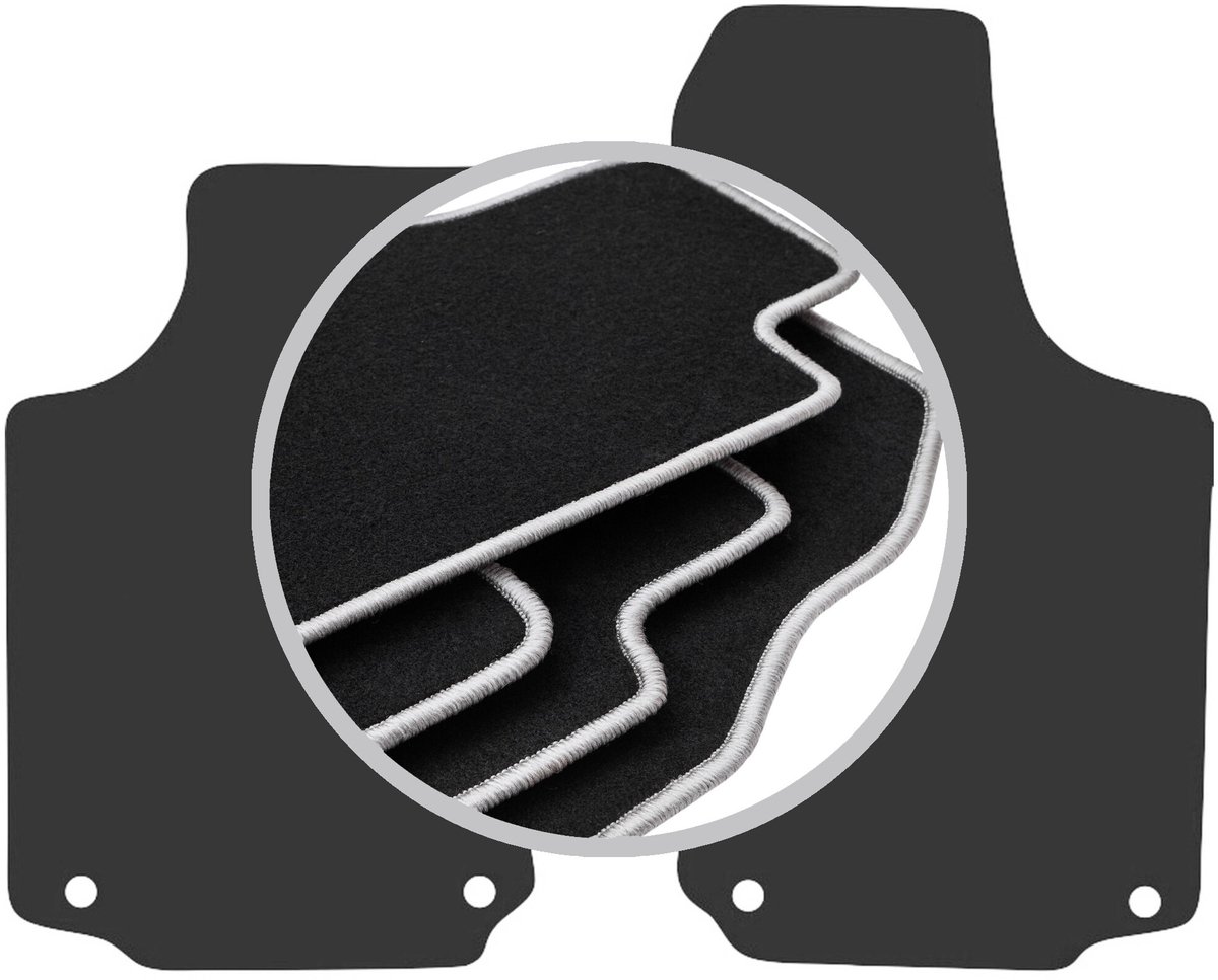CARLUX-SILVER automatten voor: Opel Tigra B TwinTop, cabrio (2003-2008)