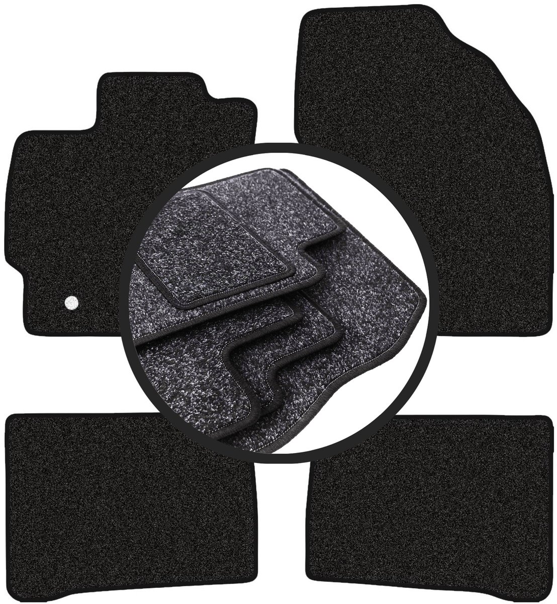 ANTHRA automatten voor: Toyota Prius III hatchback (2009-2011)