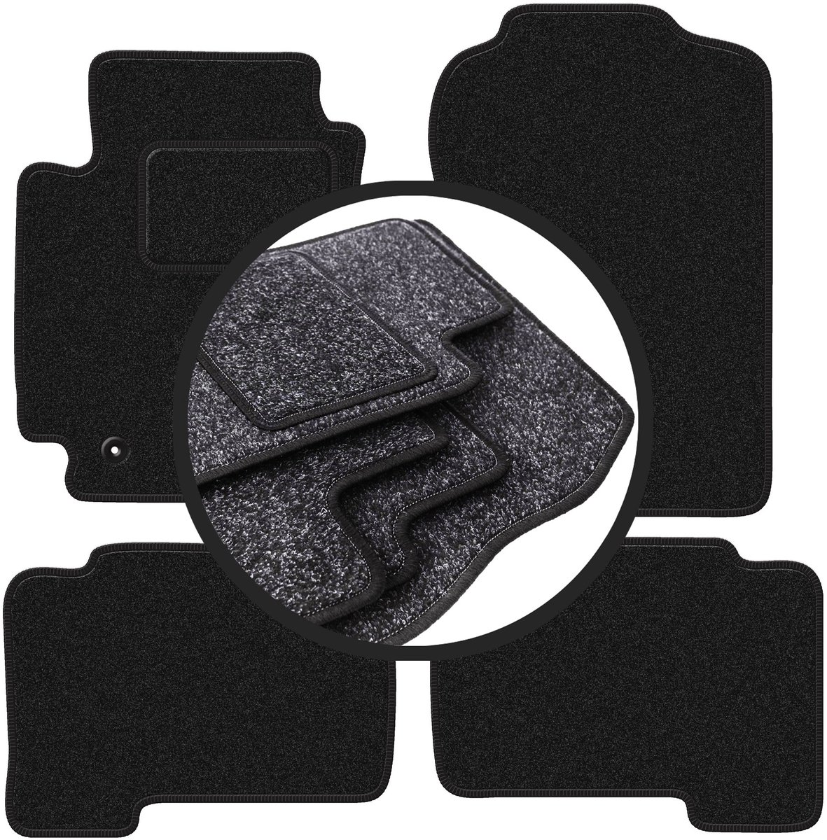 ANTHRA automatten voor: Suzuki Grand Vitara II 5-deurs (2005-2014)