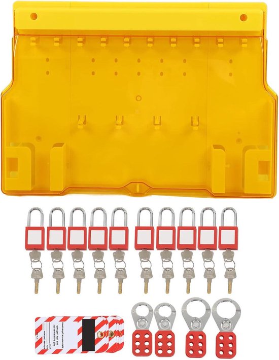 Pyhodi Lockout Tagout Station – Loto-Kit Mit 10 V Produktbild-Vorschau 2