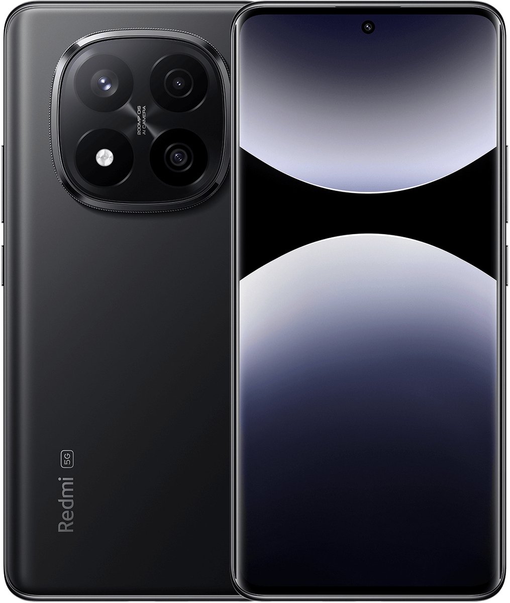 Xiaomi Redmi Note 14 Pro+ - 5G - 8GB/256GB - Midnight Zwart thumbnail 2