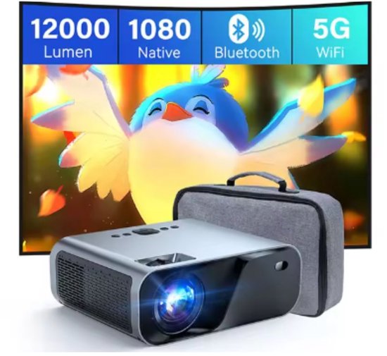 Mini Beamer - Projector 4K - Home Cinema