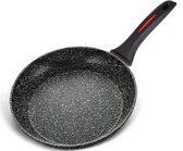 Poêle à Frire Royalty Line® FFN28 Induction - Ø 28 cm - Sans PFAS - Revêtement Antiadhésif - Pan Tous Feux - Zwart
