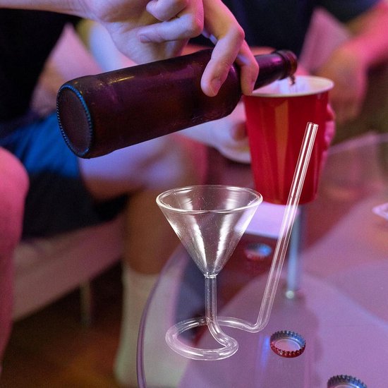 Creatieve Roze Flamingo Cocktail Glas, Cocktail Drinkware Bar Beker Drinkglazen Glazen Bruiloft Voor Cocktail 176 Oz