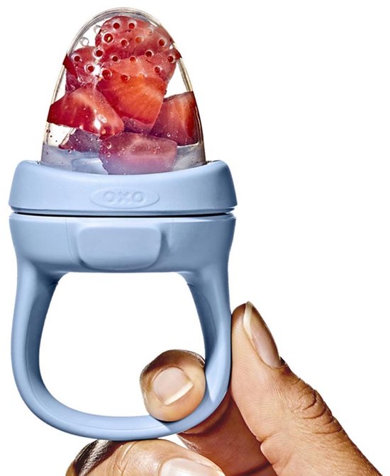 OXO tot Teething Feeder - Fruitspeen - Fruitspeen baby - Dusk van Merkloos — afbeelding 4