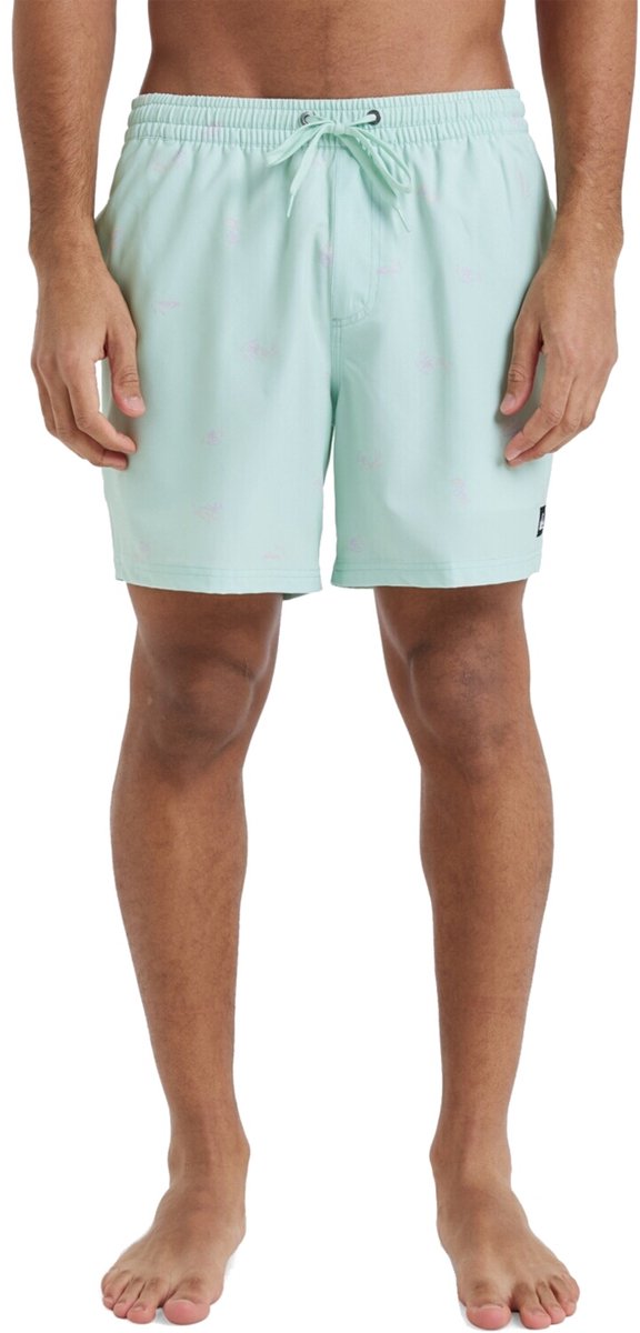 Quiksilver Surfsilk Straight Heren Zwemshort Eqyjv04107-gbd1 Kleur Groen