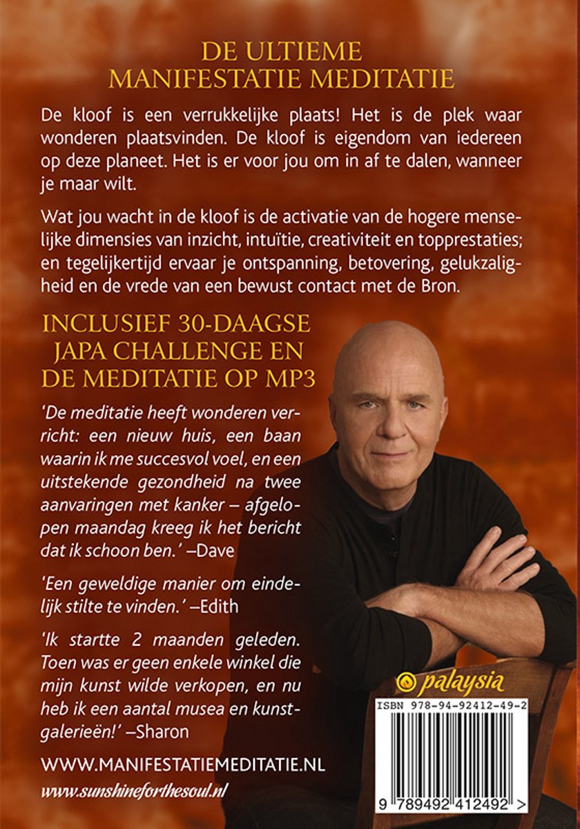 Kom in de Kloof - back cover