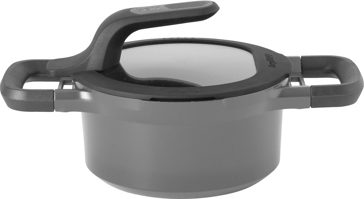 Braadpan 16 cm Aluminium, Grijs - BergHOFF | Gem