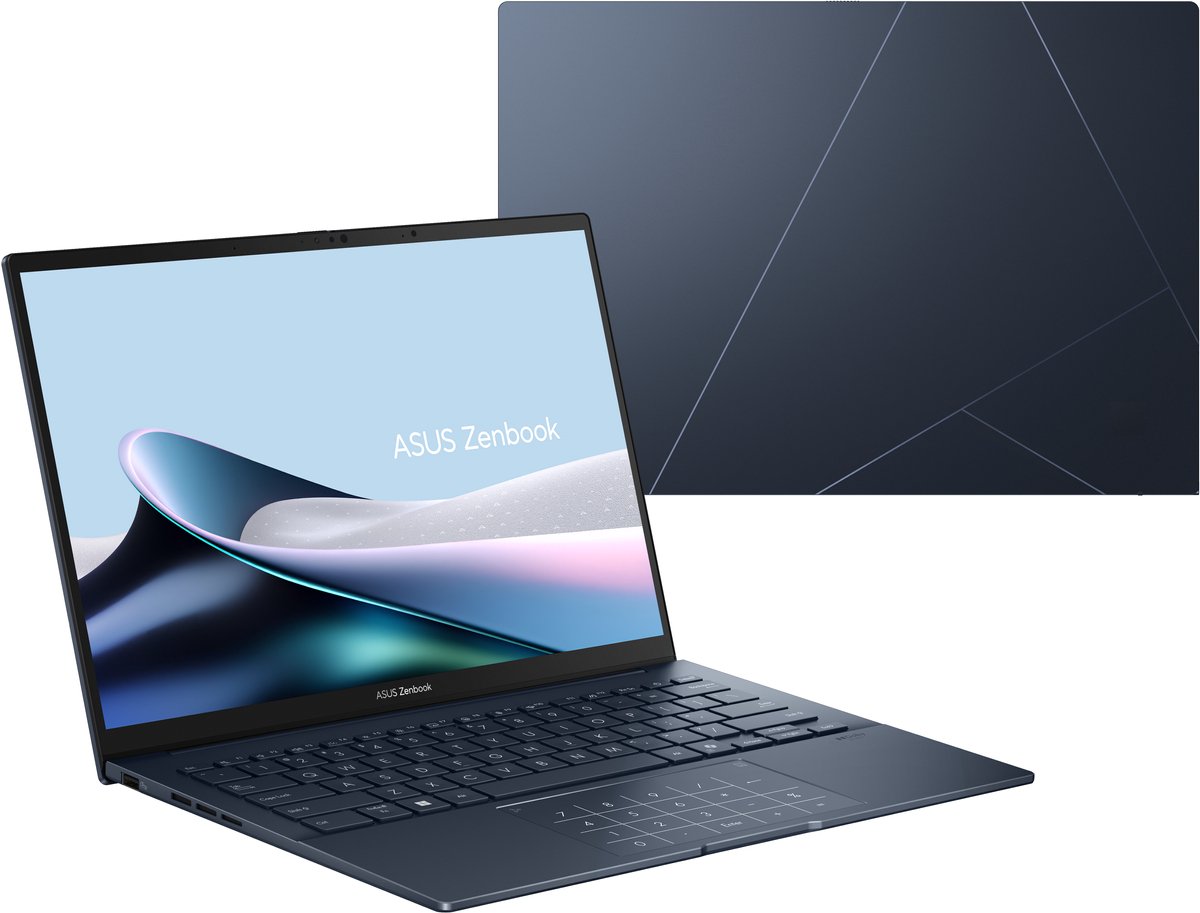 ASUS Zenbook 14 OLED UX3405CA-QL253W Intel Core Ultra 7 255H Laptop 35,6 cm (14") Touchscreen WUXGA 16 GB LPDDR5x-SDRAM 1 TB SSD Wi-Fi 7 (802.11be) Windows 11 Home Nederlands Blauw thumbnail 4