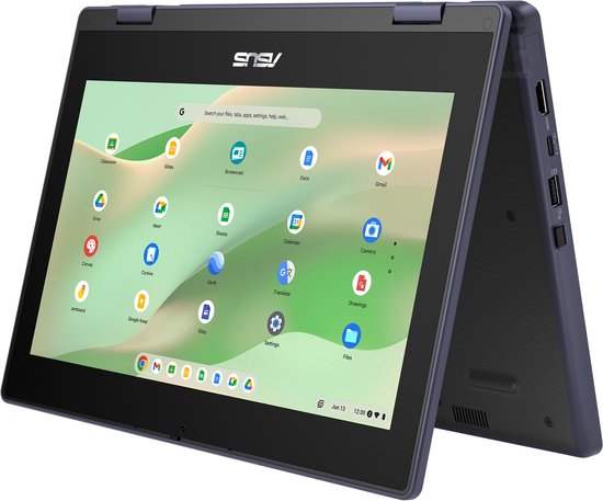 ASUS Chromebook CZ11 Flip CZ1104FM2A-NS0036 MediaTek Kompanio 520 29,5 cm (11.6") Touchscreen HD 4 GB LPDDR4x-SDRAM 64 GB eMMC Wi-Fi 6 (802.11ax) ChromeOS US International Grijs