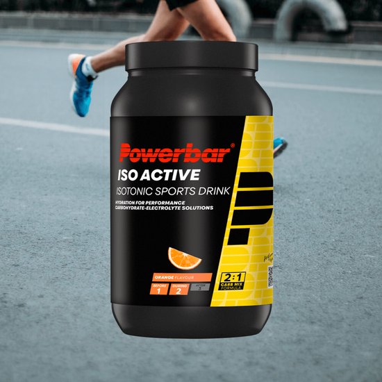 Powerbar sportdrank - IsoActive - Orange - 1320 gram - 20 liter — afbeelding 2