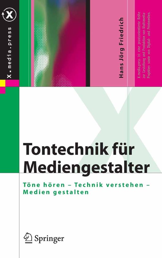 Tontechnik fuer Mediengestalter - cover