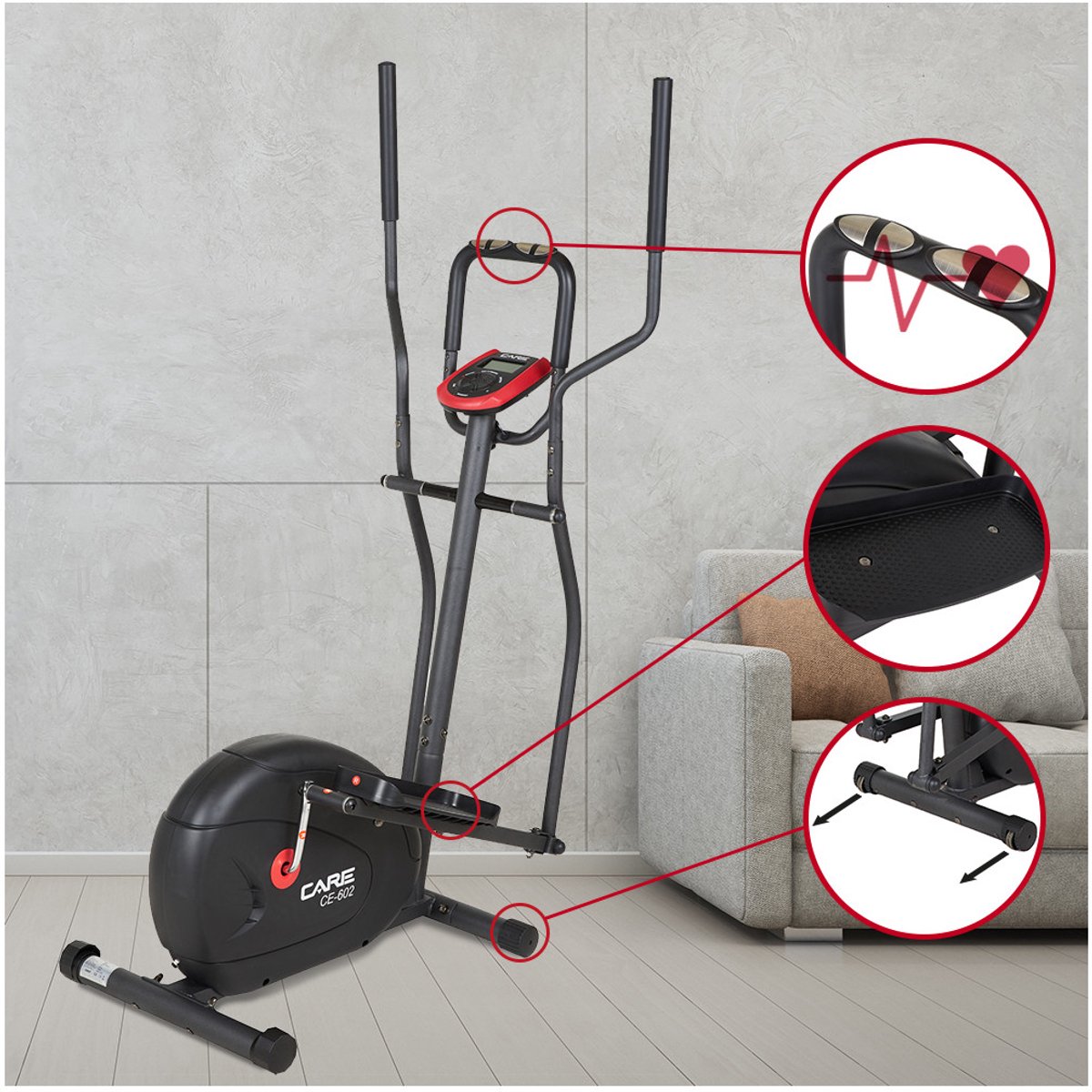 Crosstrainer - CE-602 - afbeelding 3