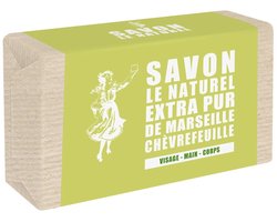 Savon Le Naturel - Extra Pure Marseille Zeep Kamperfoelie - Gezicht - Handen - Lichaam