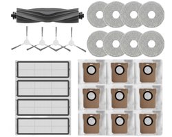 26 stuks accessoires Geschikt voor Dreame L10S Ultra/S10 Pro, Xiaomi robotstofzuiger X10 Plus