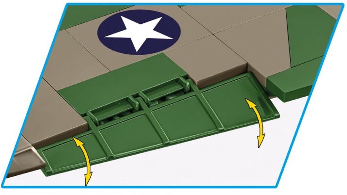 COBI Boeing B-17F Flying Fortress "Memphis Belle" - Executive Edition Constructiespeelgoed thumbnail 3