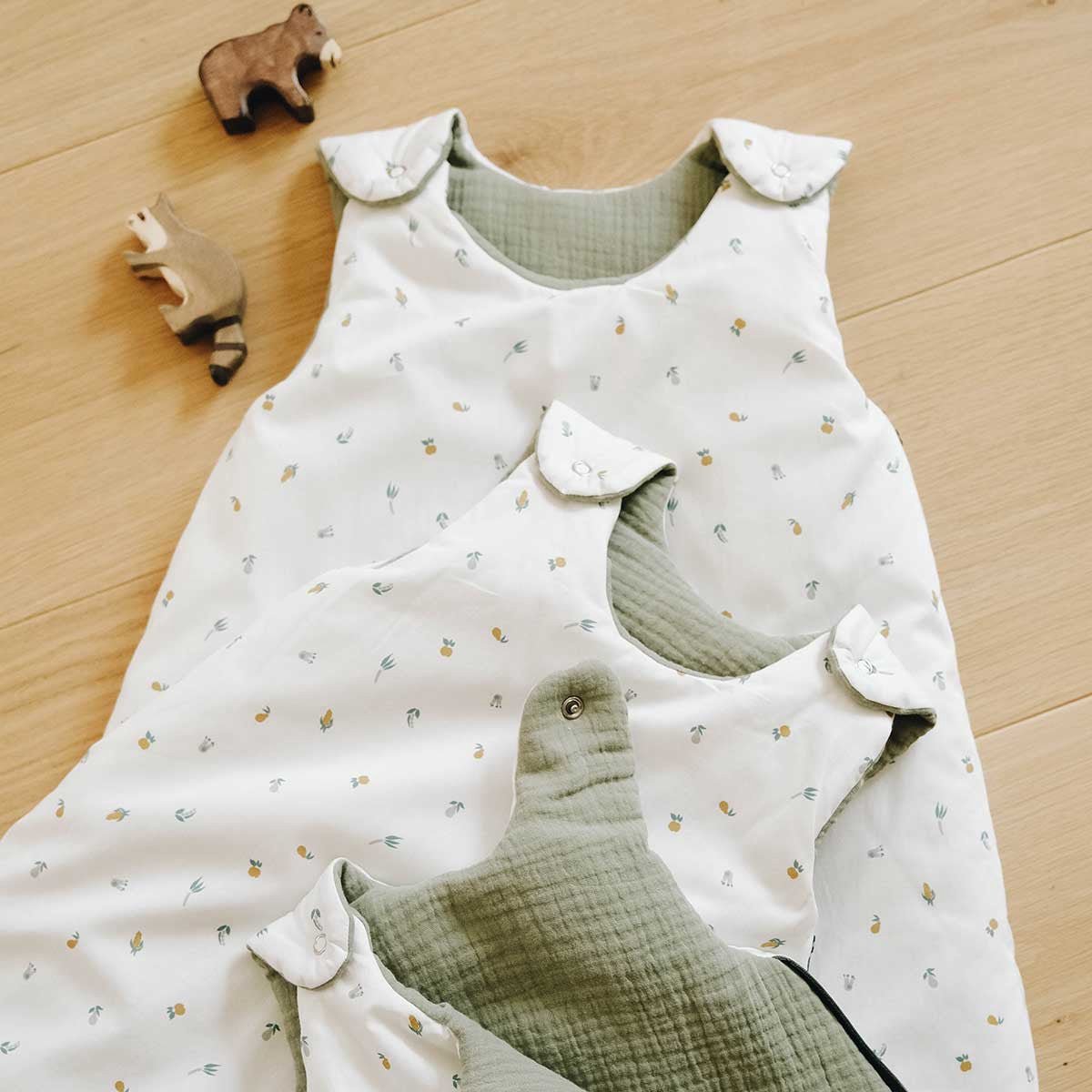 Cocoeko - Baby Slaapzak - 0-6m (70 cm) - 4 Seasons (TOG 2.0) - Multi