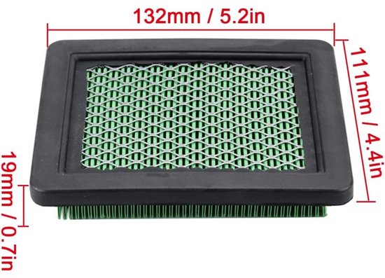 Geschikt voor GCV160 Luchtfilter voor Honda GCV190 GC190 GC160 GX100 GCV135 GCV190A GCV190LA Motor HRC216 HRR216 HRR2169VKA HRX217 Grasmaaier, met onderhoudsset van Merkloos	 — afbeelding 2
