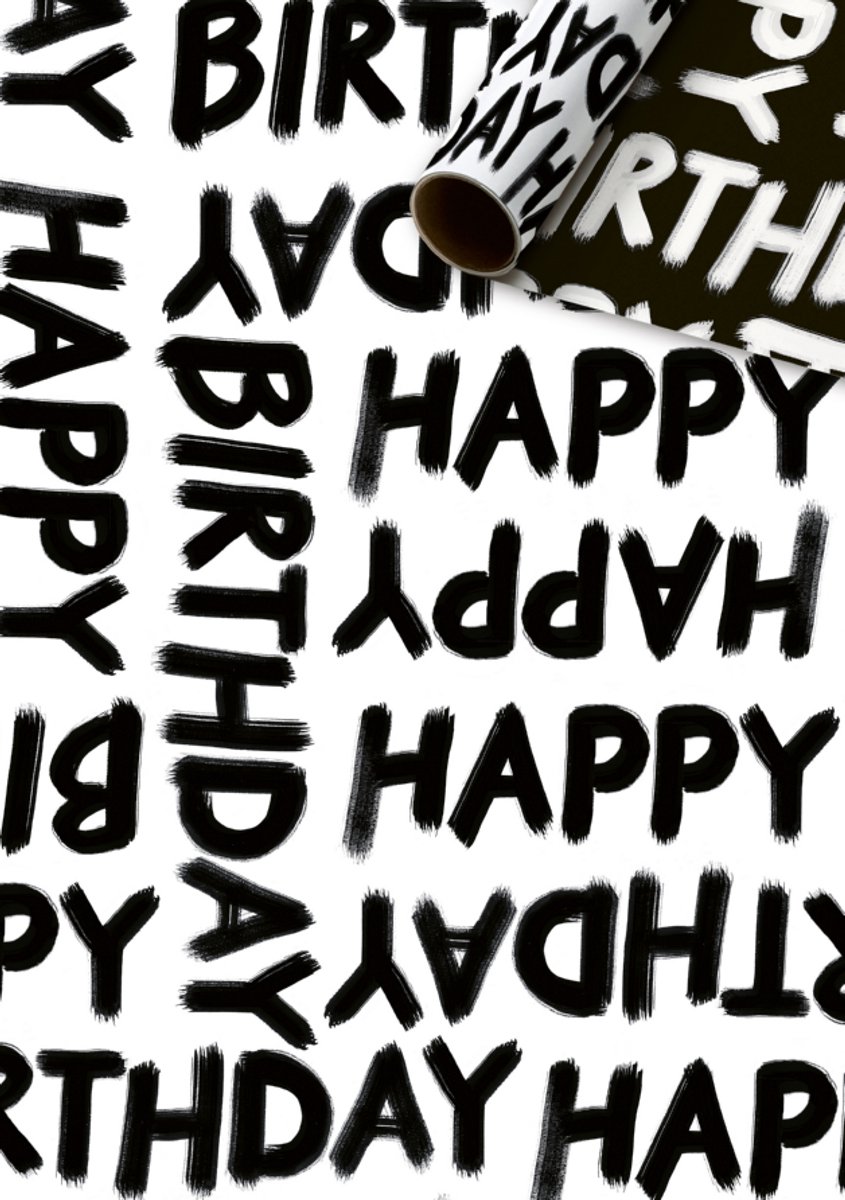 Cadeaupapier 70x200 cm - Birthday