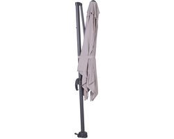 Hawaii parasol S - 250x250 cm - carbon black - zand – foto 3