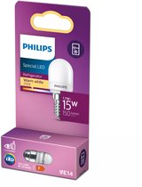 Philips Koelkastlamp LED E14 - 1.7W (15W) - Warm Wit Licht - Niet Dimbaar