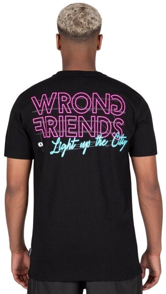 LIGHT UP THE CITY T-SHIRT - BLACK M