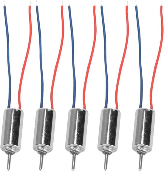 5 stuks DC 4.5V Micro Coreless Motor 32250RPM Model Motor 4mm X 8mm ...