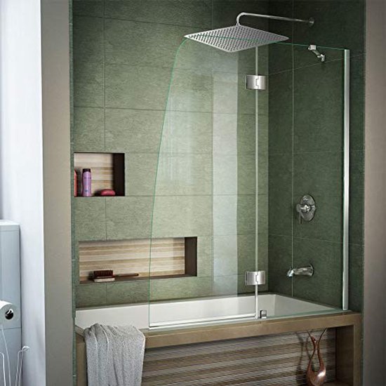 RVS vierkante regendouche 30 cm x 30 cm en 6 mm dik. | Tegel Outlet Aalsmeer B.V