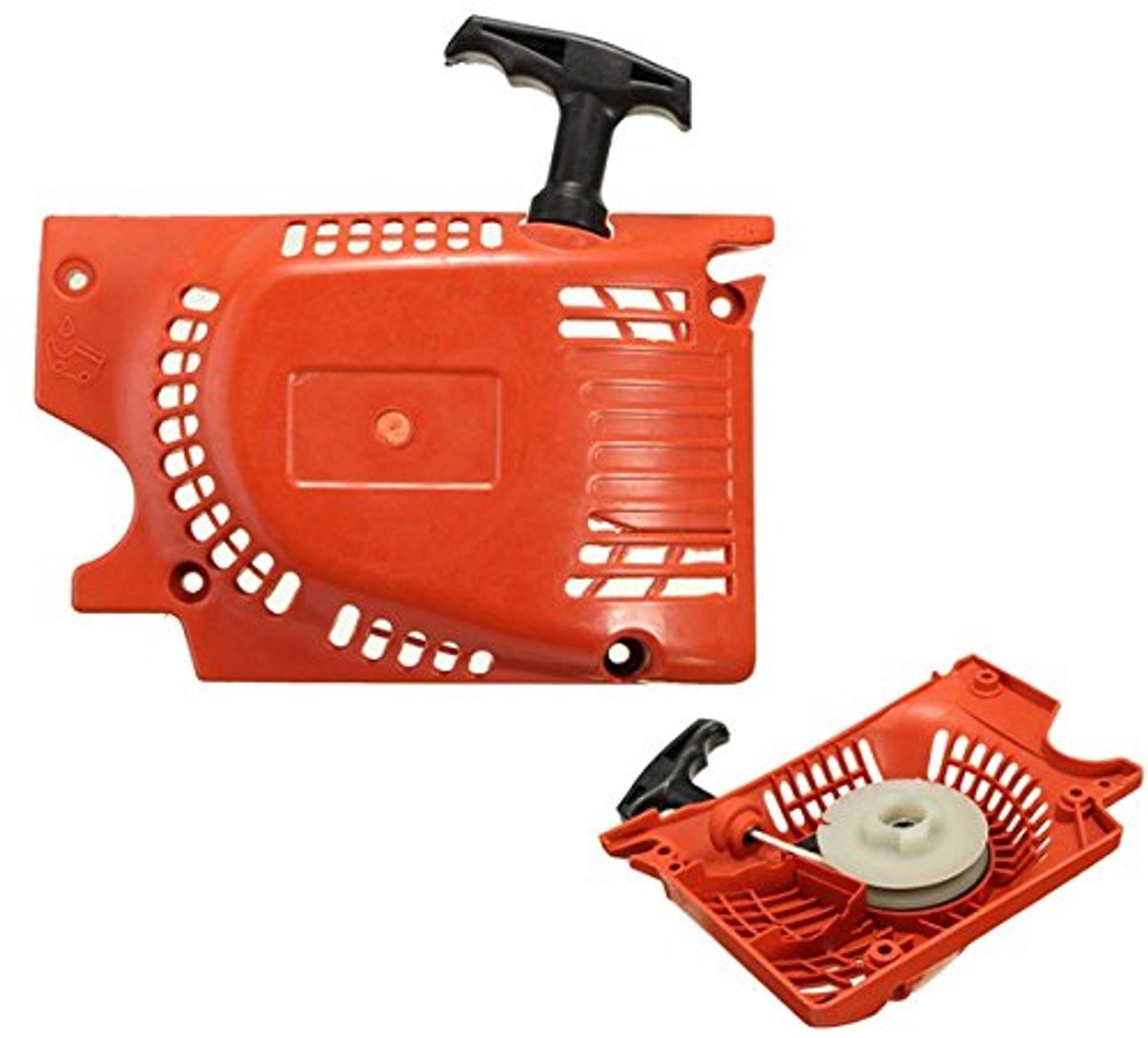 Alamor Terugslag Pull Start Starter Rood Voor Chinese Kettingzaag 4500 5200 5800 45Cc 52Cc 58Cc