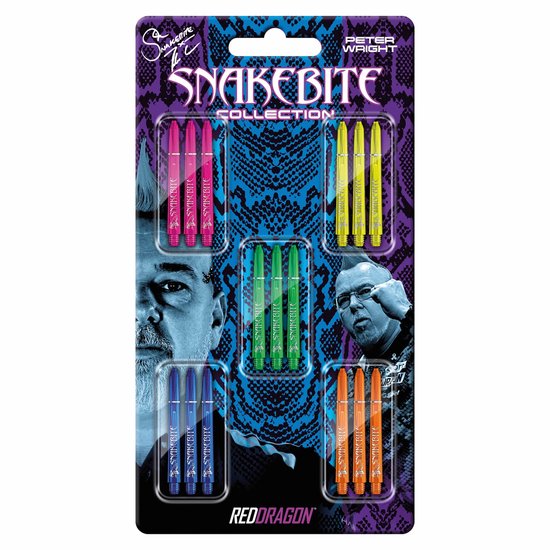 Red Dragon Snakebite VRX Shaft Collection - Dart Shafts van Red Dragon — afbeelding 2