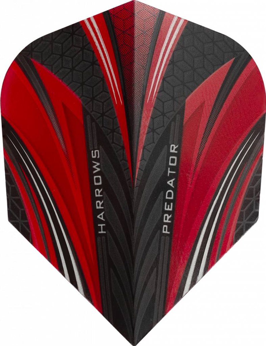 Harrows Prime Predator Red - Dart Flights