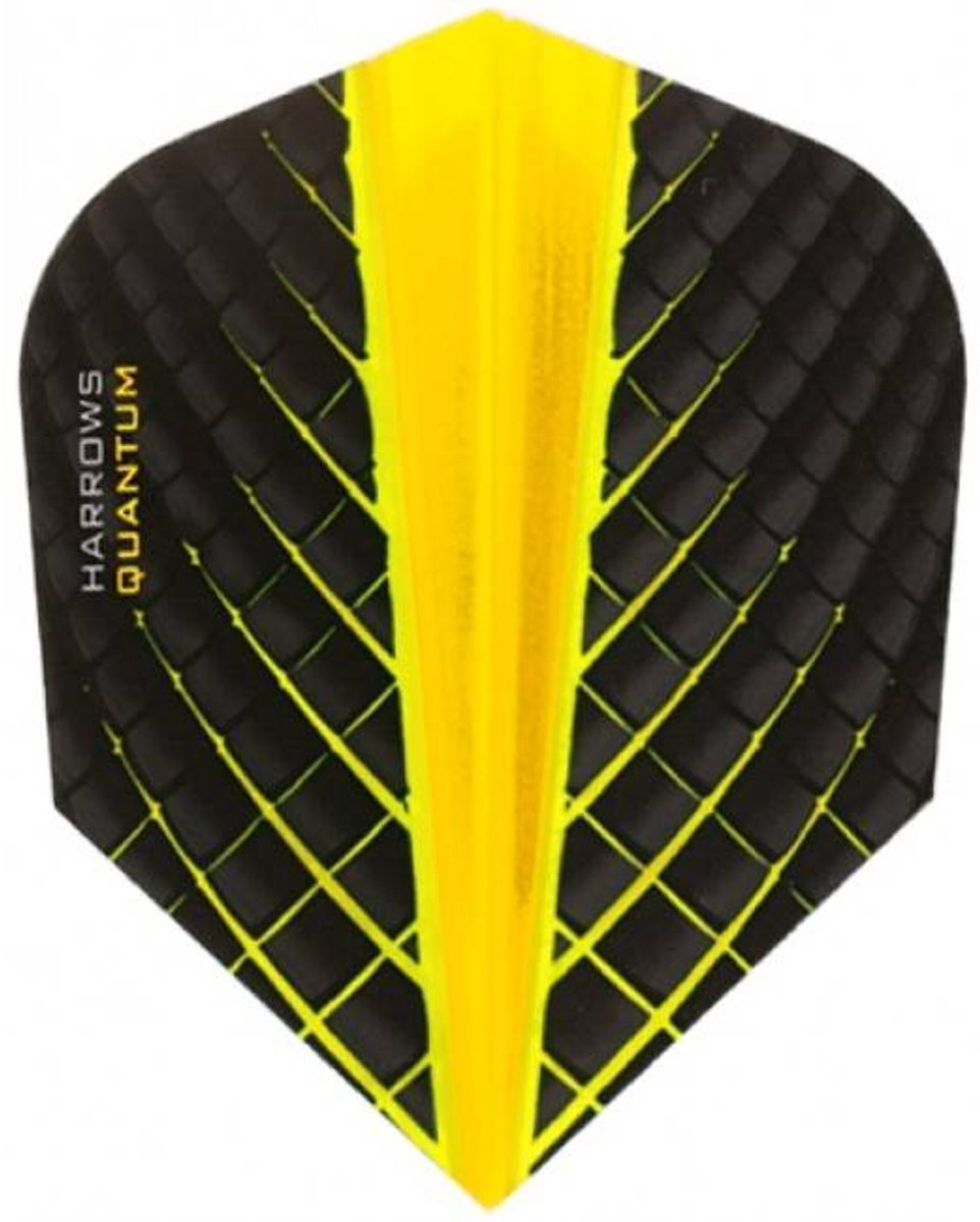 Harrows Quantum Yellow - Dart Flights