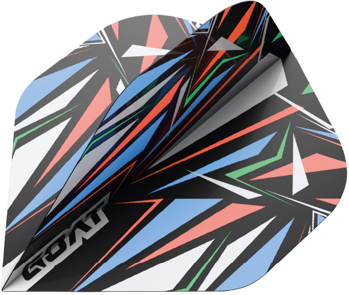 GOAT Athlete Black NO2 - Dart Flights