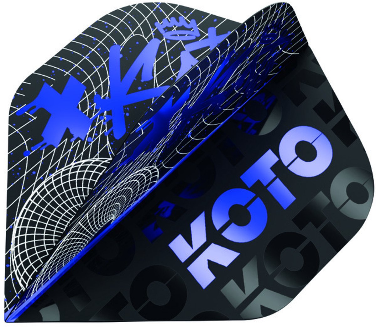 KOTO Rebel Blue NO2 - Dart Flights