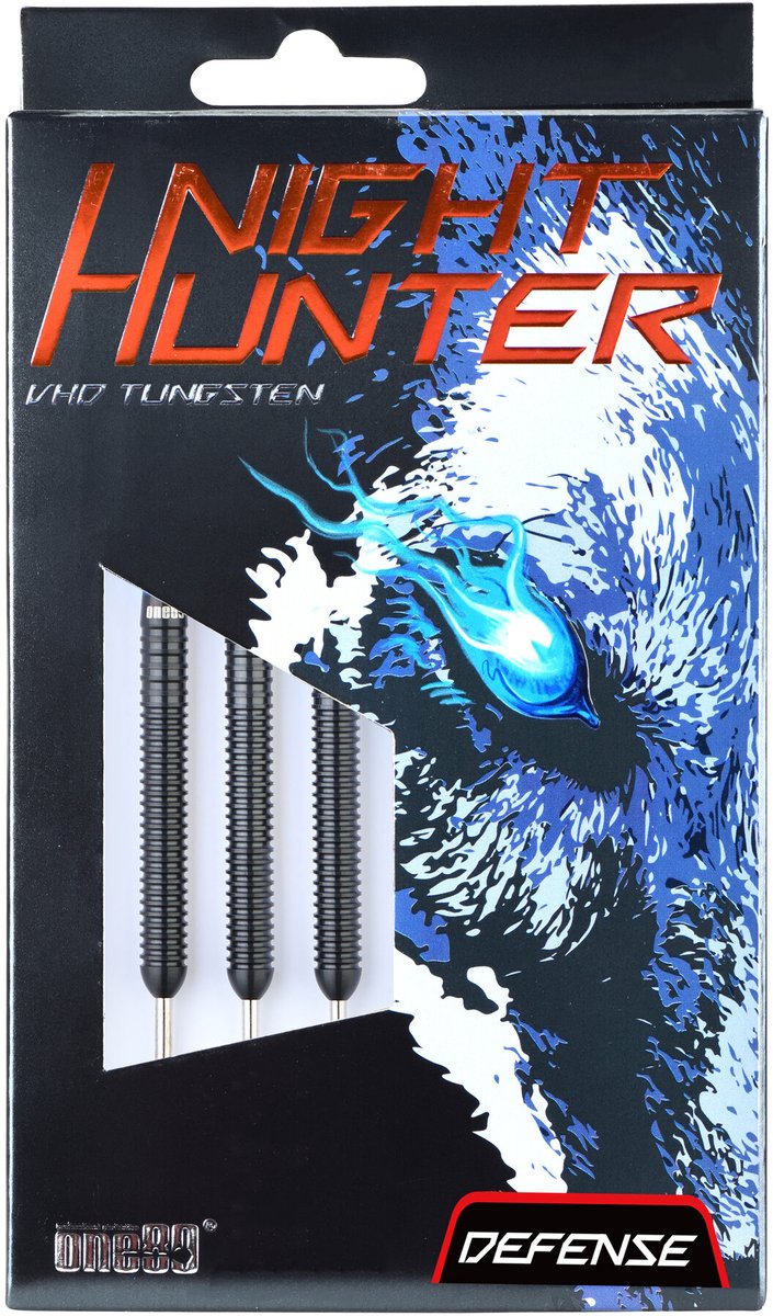 ONE80 Night Hunter Defense 90% - Dartpijlen 24 Gram