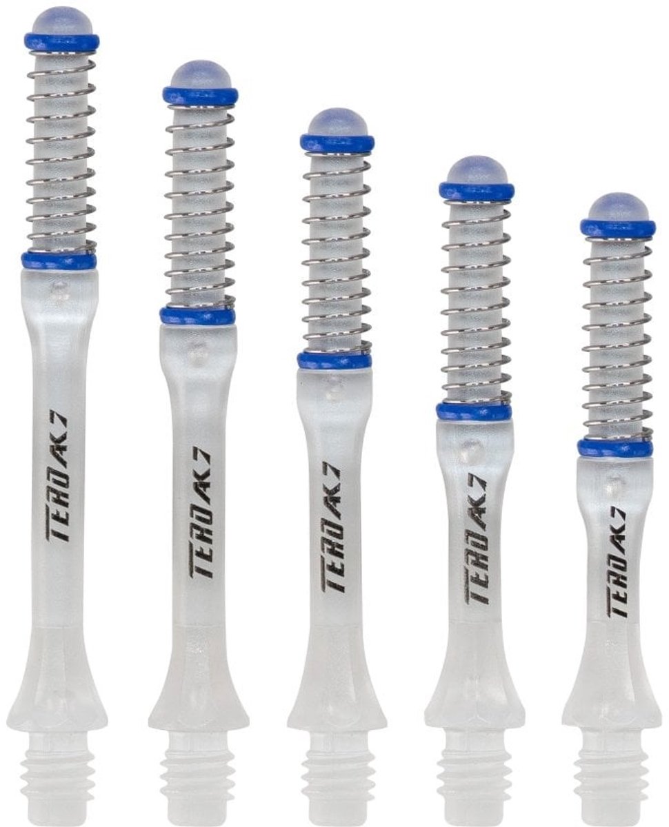 Cuesoul - Tero Flight System AK7 Slim - Ice Clear - Dart Shafts C