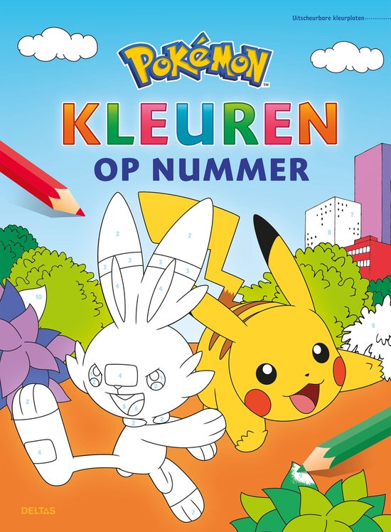 Deltas - Kleuren Op Nummer - Pokemon