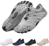 DOTALES - Chaussures pour femmes Barefoot FlowStep pour femmes et hommes, gris/noir, pointure 42