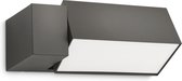 Philips Ecomoods Border Wandlamp - Antraciet
