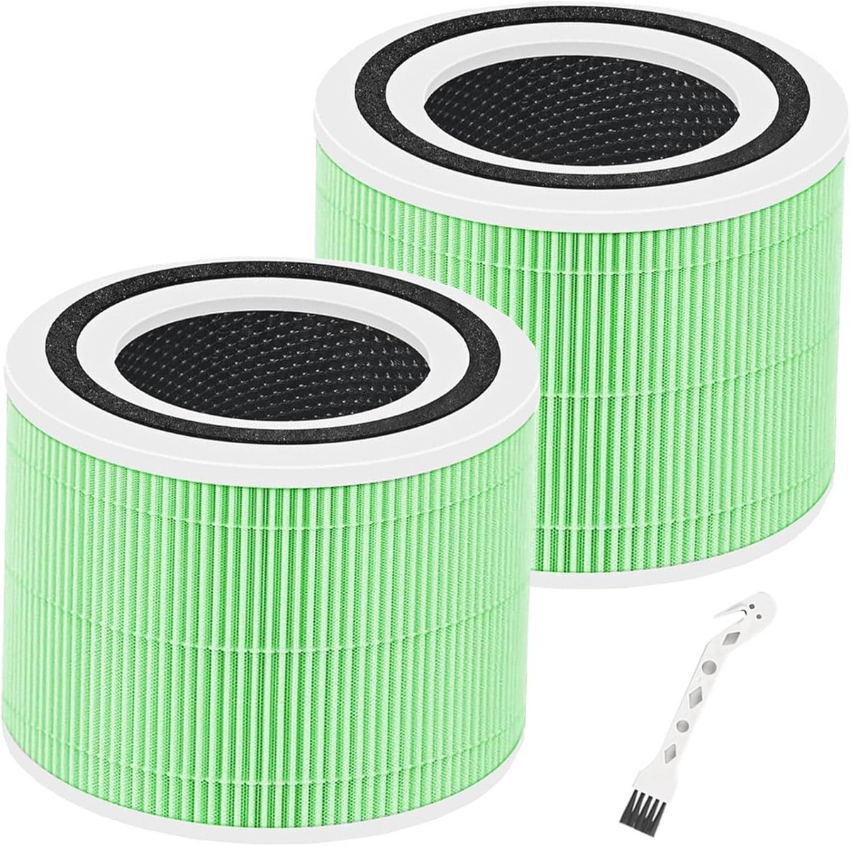 3-in-1 Vervangingsfilter voor Luchtreiniger - HEPA- en Actieve Koolfiltratie voor Schimmel en Bacteriën