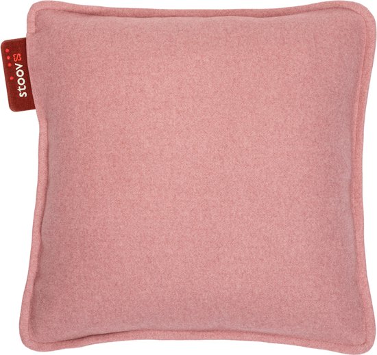 Stoov S2 Warmtekussen | Ploov Soft Pink | Duurzaam & Draadloos | Infrarood warmtekussen | 45x45 cm | Standard batterij