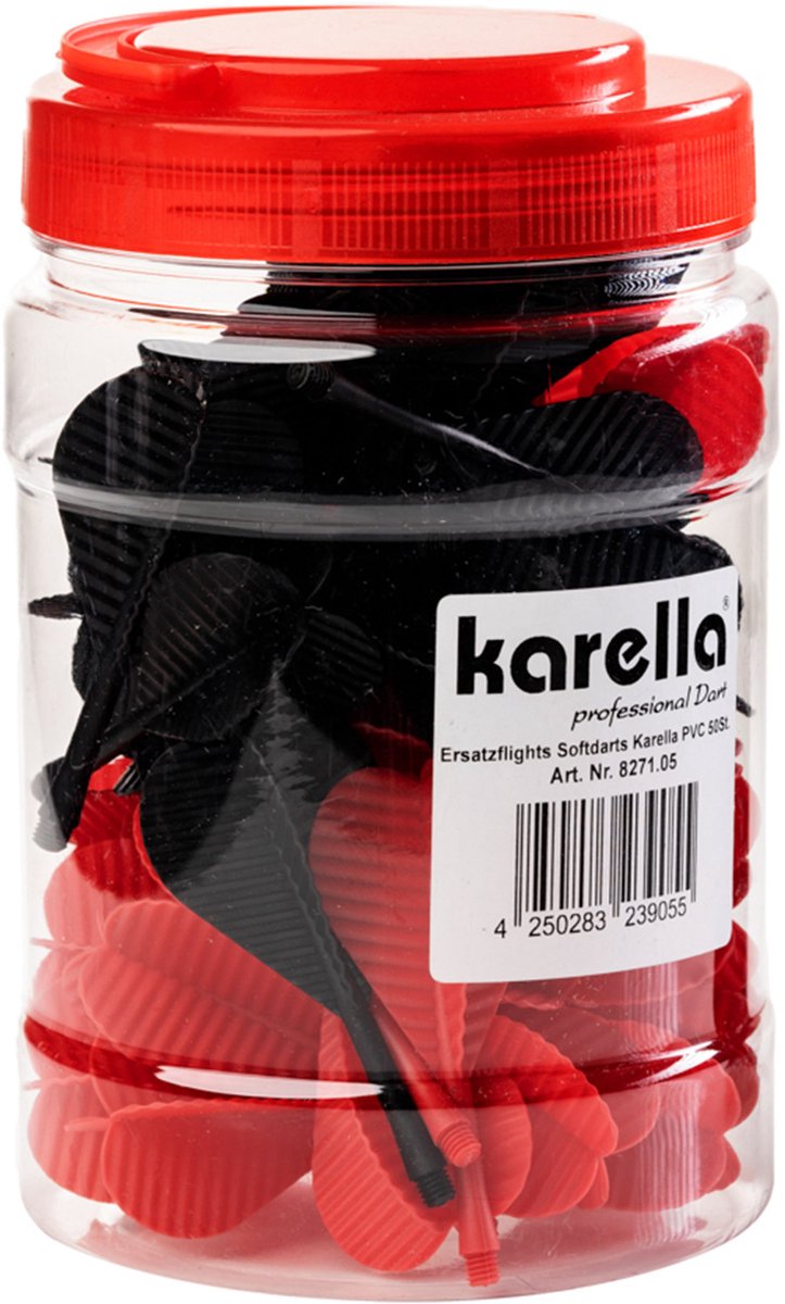 Karella flights/shafts 50 stuks