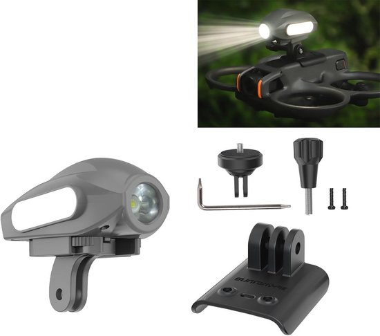 Zoeklichten Strobe Light met Drone Mount voor DJI Avata en Instant Action Camera's