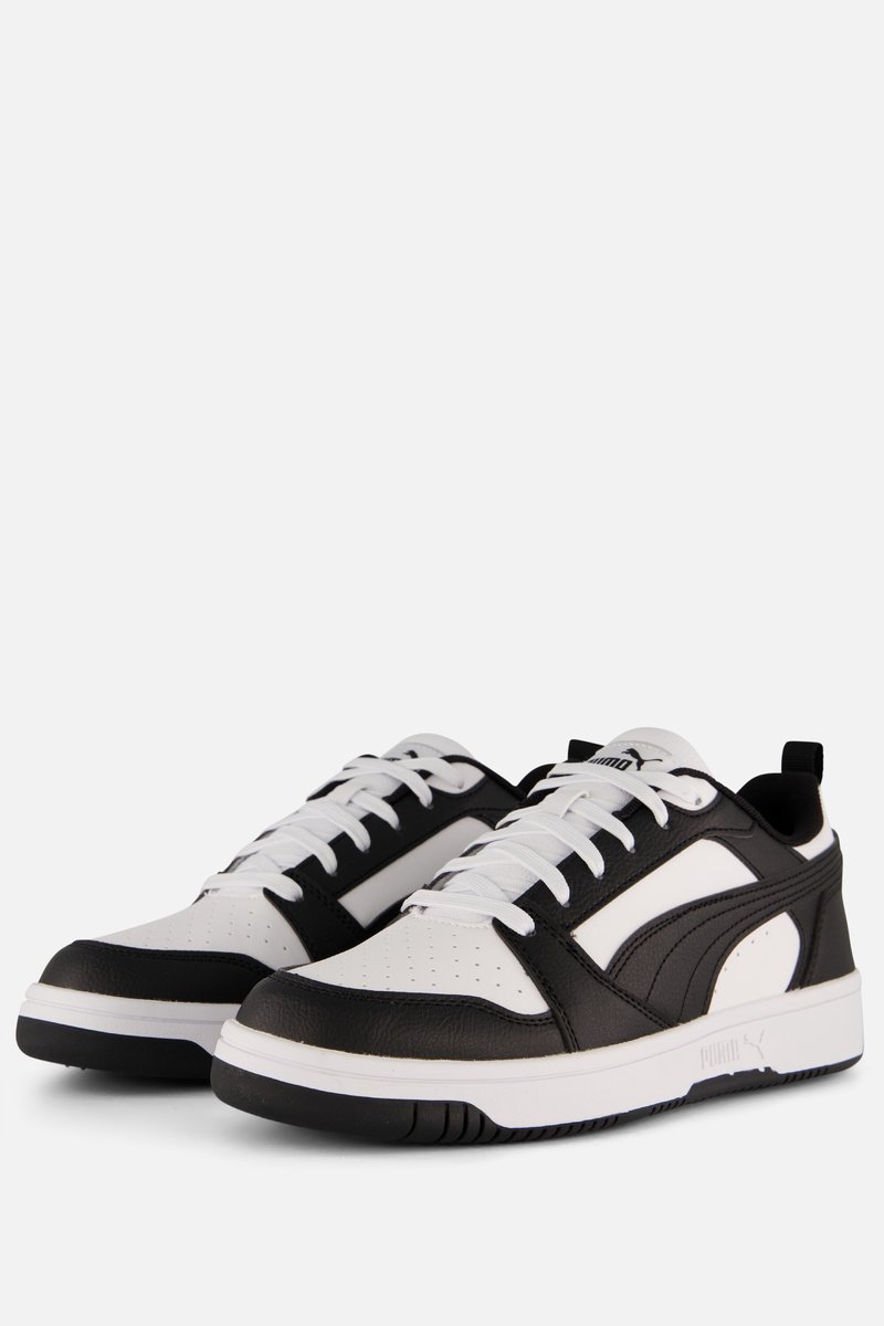 Puma Rebound v6 Sneakers Textiel Zwart