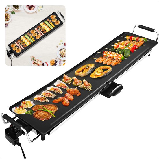Cheqo® Teppanyaki Grillplaat XXL