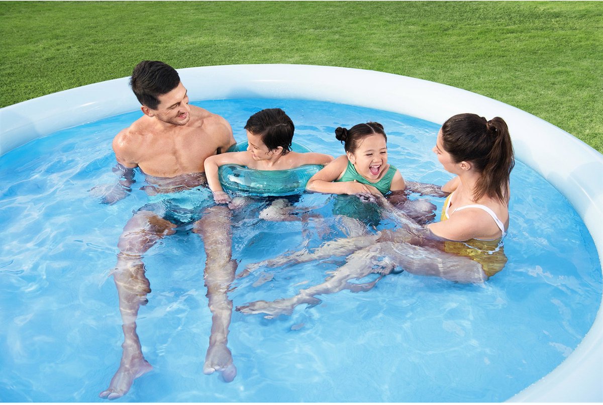 Bestway Fast Set inflatable pool with filter pump - Ø 305 x 66 cm
